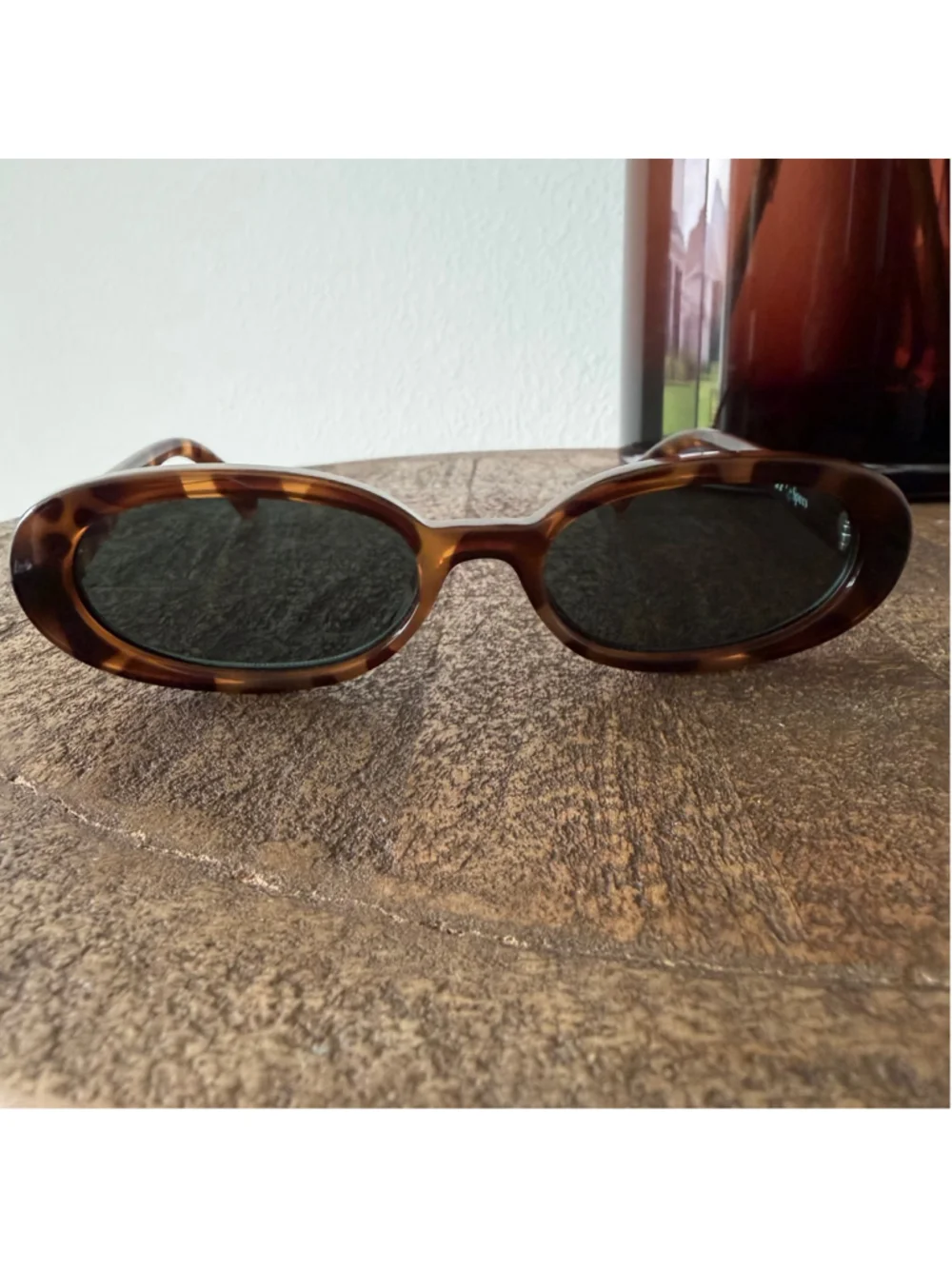Le Specs Outta Love Tortoise Sunglasses